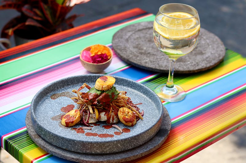 Fresh ingredients at Cafe Rio