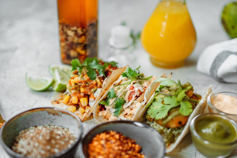 Street corn appetizer